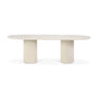 Elements Oblong Dining Table - Off White
