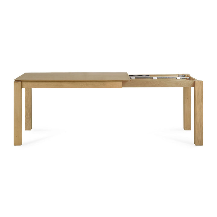 Slice Rectangle Extendable Dining Table (Oak, 140/220cm)