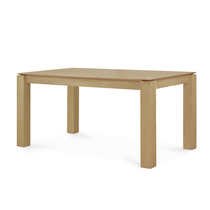 Slice Rectangle Extendable Dining Table (Oak, 160/240cm)