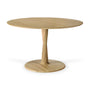 Torsion Round Dining Table - Oak / 127cm