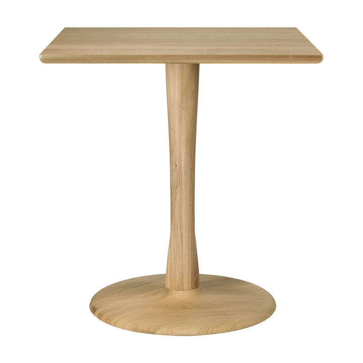 Torsion Square Dining Table (Oak, 70cm)