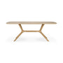X Rectangle Dining Table - Oak / 200cm