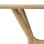 X Rectangle Dining Table (Oak, 224cm)