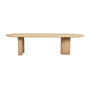 Seb Oval Dining Table - Oak / 6-8 Seater