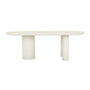 Seb Oval Dining Table - Rope / 4-6 Seater
