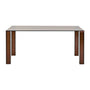 Adularia Rectangular Dining Table - Brown / 4-6 Seater