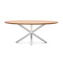 Arya Oval Dining Table - Natural White