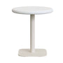 Dina Outdoor Round Dining Table - White