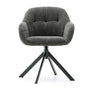 Dorina Swivel Dining Chair - Green