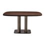 Melvar Dining Table - Walnut / 121cm