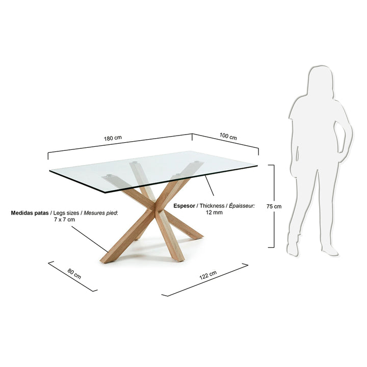 Argo Glass Table