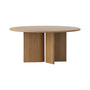 Fletcher Round Dining Table - Oak Natural / 160cm
