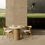 Roller Max Outdoor Dining Table (Teak)