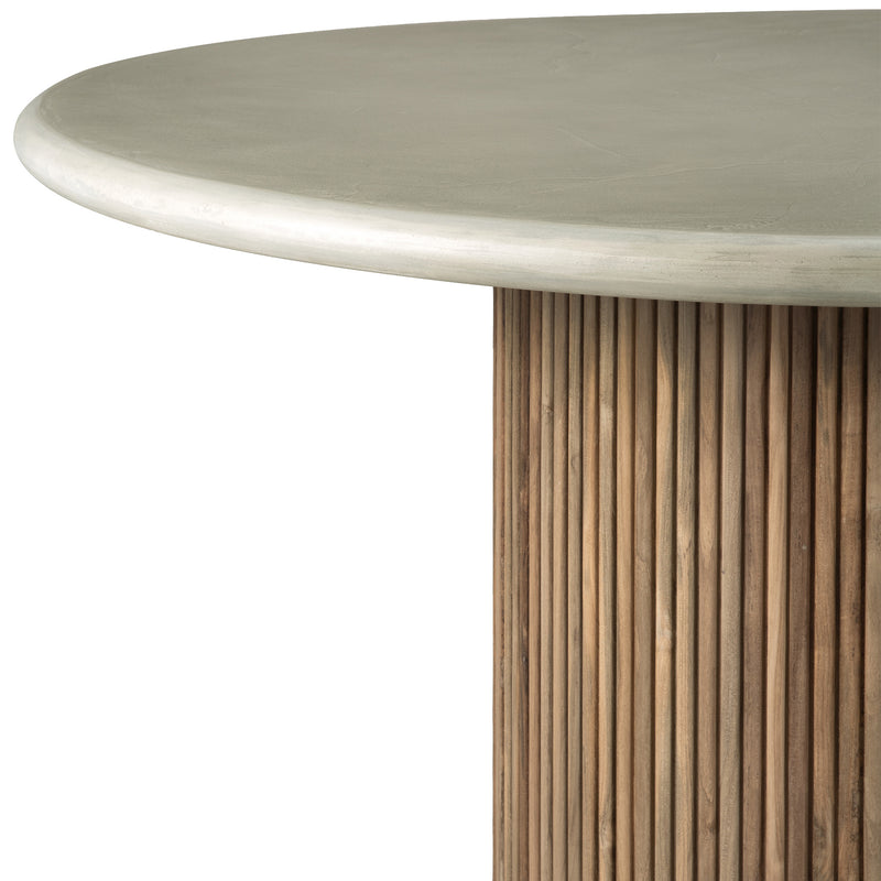 Roller Max Outdoor Dining Table (Teak)