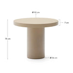 Beige / 90cm