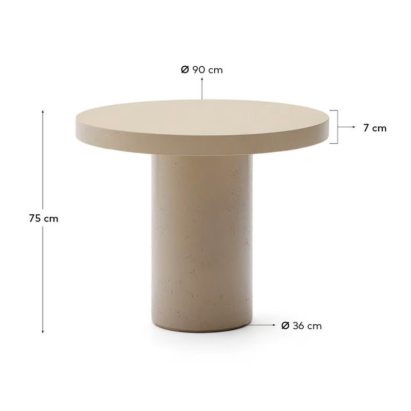 Beige / 90cm