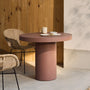 Aiguablava Round Outdoor Dining Table - Terracotta / 90cm