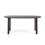 Erice Outdoor Oval Dining Table - Brown / 180cm