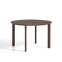 Erice Outdoor Round Dining Table - Brown / 120cm