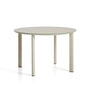 Erice Outdoor Round Dining Table - Ecru / 120cm