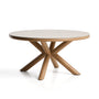 Mirtia Outdoor Dining Table - Ecru / 148cm