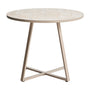 Tella Outdoor Round Dining Table - Beige / 90cm