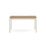 Canyelles Alfresco Extendable Dining Table - White / 140/200 x 90cm