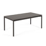 Zaltana Outdoor Extendable Dining Table - Black / 180/240 x 100cm