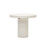 Aiguablava Round Outdoor Dining Table - White / 90cm