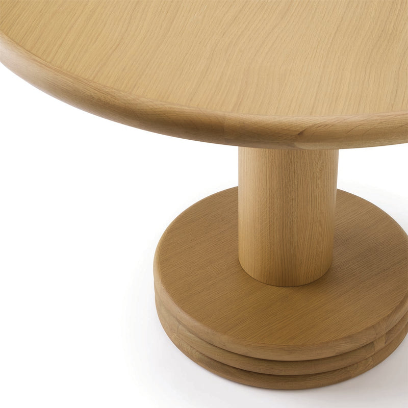 Oak / 105cm Diameter