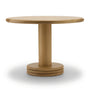 Bistro 105 Dining Table - Oak / 105cm Diameter