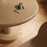 Oak / 105cm Diameter