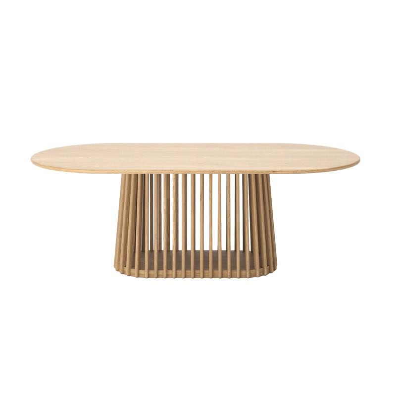 Casablanca Oval Dining Table (Oak, 220cm)