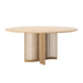 Casablanca Round Dining Table (Oak, 150cm)