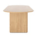 Noir Oval Dining Table (280cm, Oak)
