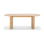 Noir Oval Dining Table (220cm) - Oak