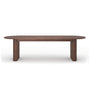 Noir Oval Dining Table (280cm) - Walnut