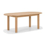 Noir Oval Extendable Dining Table (200cm) - Oak