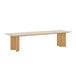 Rhythm Extension Dining Table (Oak, 220-320cm)