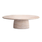 Azzura Dining Table (Travertine Finish, 240cm)