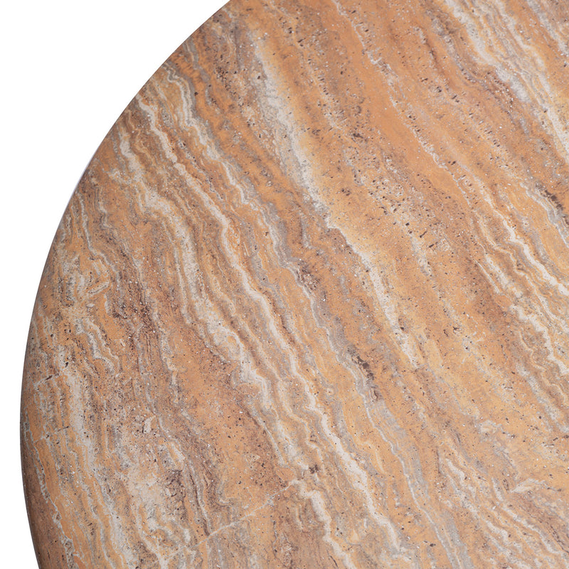 Terracotta Travertine Finish