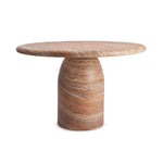 Terracotta Travertine Finish