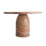 Terracotta Travertine Finish