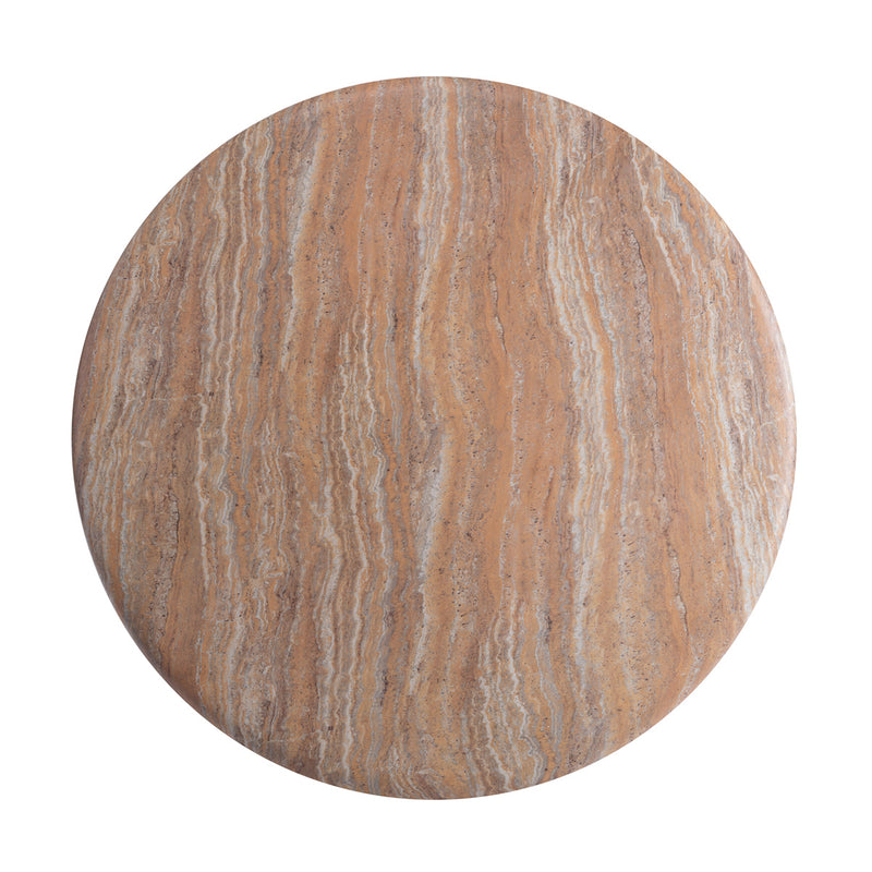 Terracotta Travertine Finish