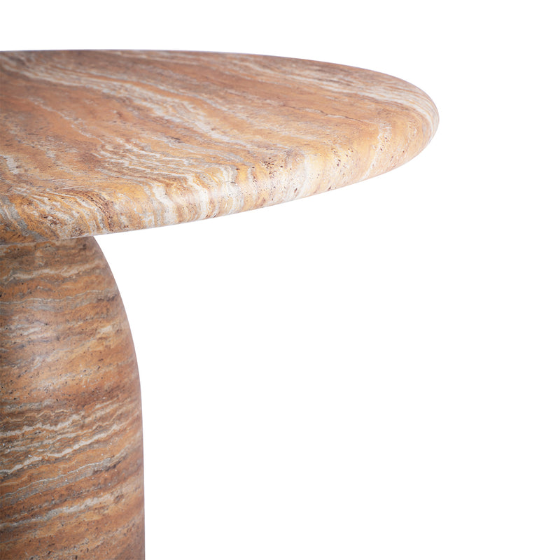 Terracotta Travertine Finish