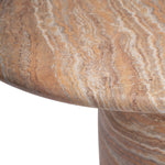 Terracotta Travertine Finish