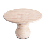 Sorento Dining Table (120cm, Travertine Finish)
