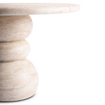 Sorento Dining Table (120cm, Travertine Finish)