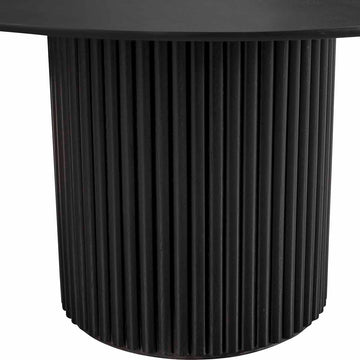 Cosmos Side Table (Black Oak)