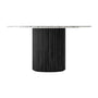 Cosmos Terrazzo Dining Table - Black / Terrazzo / 120cm
